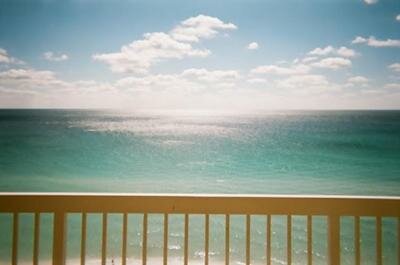 View of our balcony